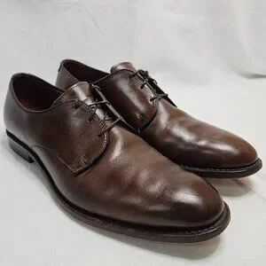 Allen Edmonds Kenilworth 8065 Brown Leather Oxford Dress Shoes Men’s Size 10D s-l400.jpg main image 3